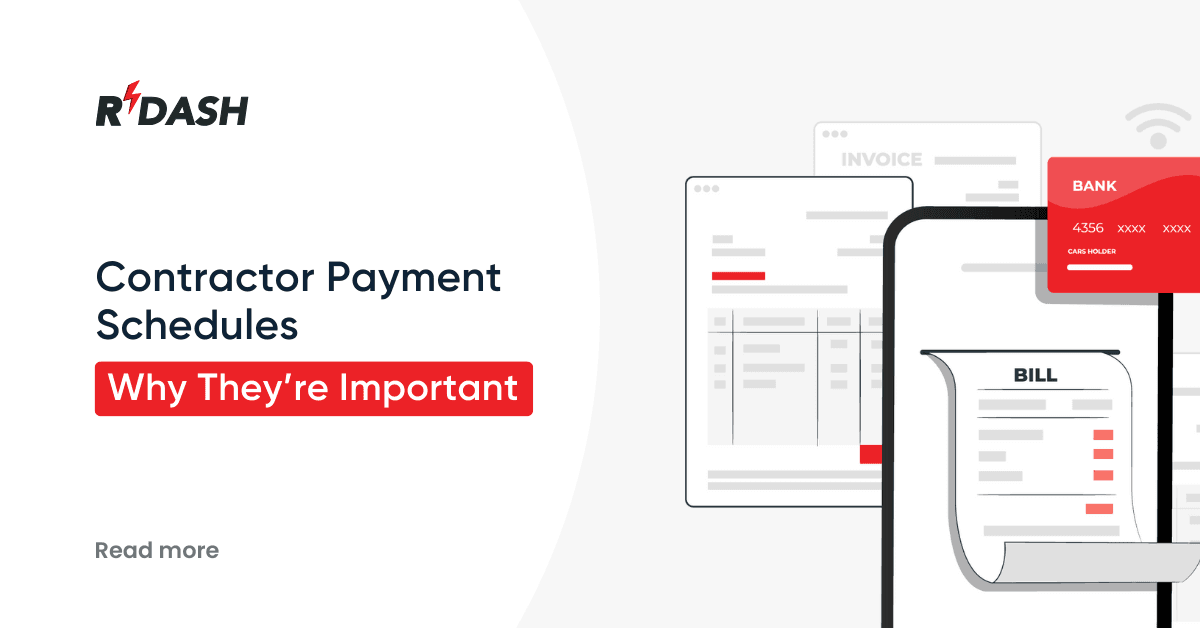 construction payment schedule