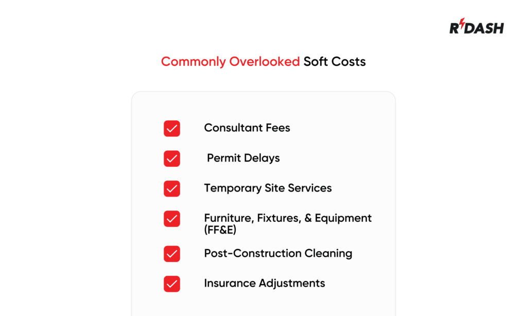 soft costs in construction projects