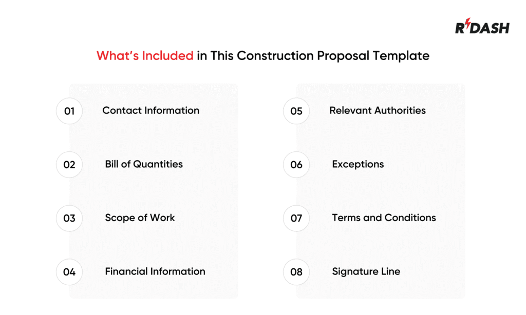 Construction Proposal Template