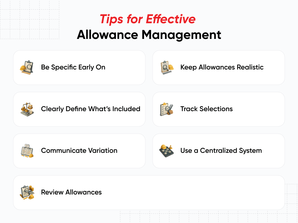 Tips for effective allowance management