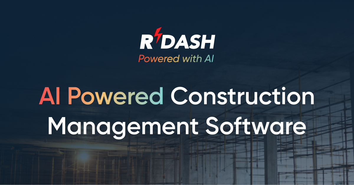 RDash is a leader is Construction Project Management